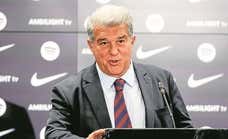 Laporta anuncia la vuelta al Camp Nou, saca nombres propios y pasa facturas: «La Federación y LaLiga hicieron una conjura para que lo de Olmo no pudiera ser»